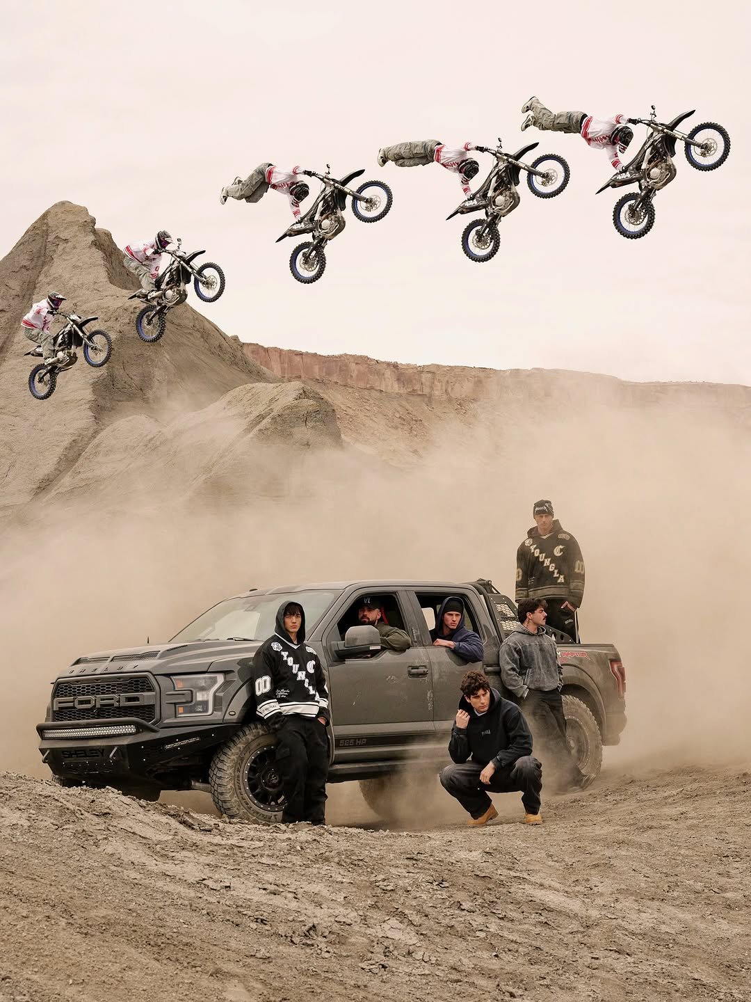 Photo by YoungLA on December 08, 2025. May be an image of racing vehicles, all-terain vehicle, dirt bike, motorcycle, buggy, dune buggy and text.