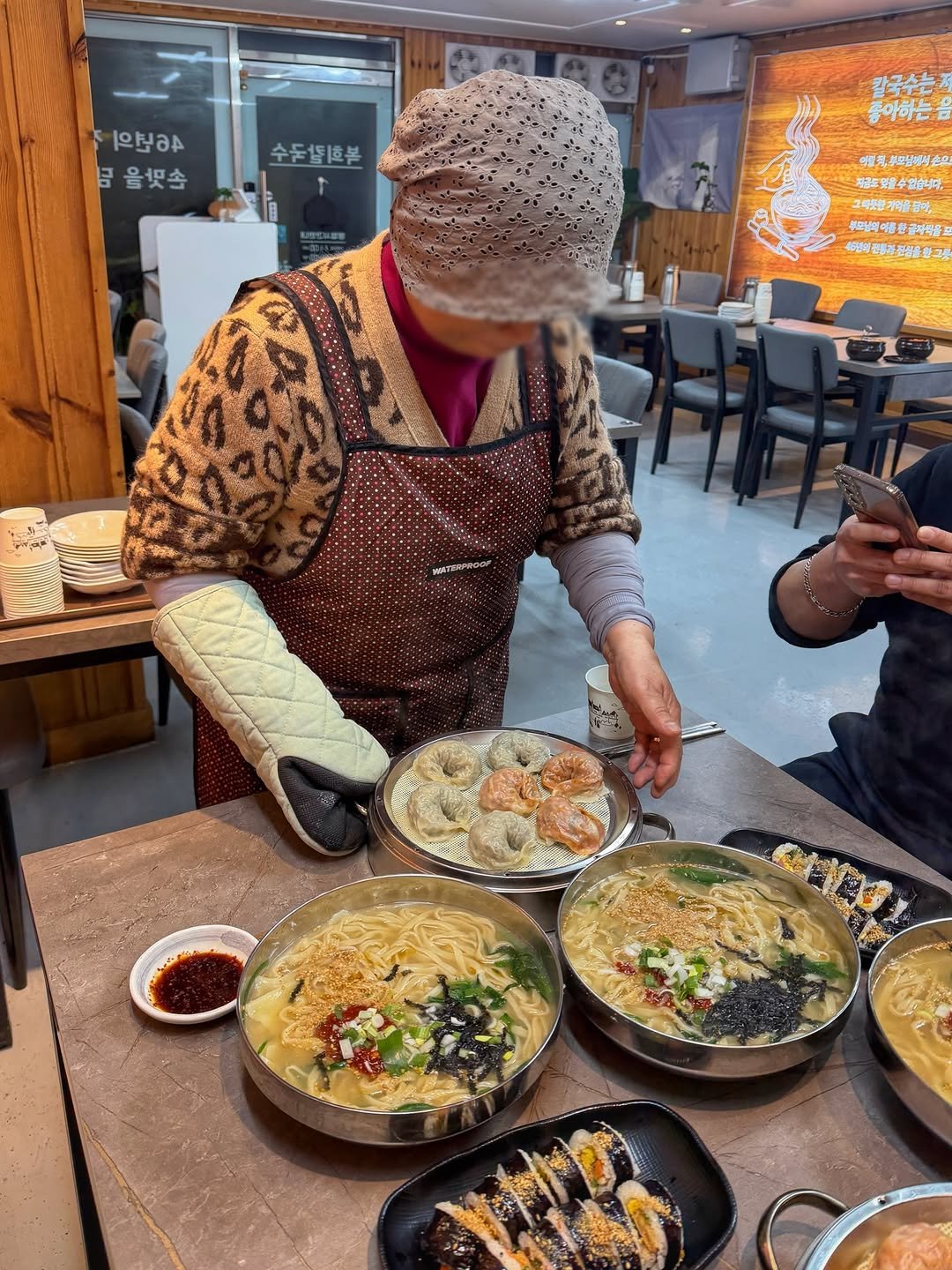 Photo by 하또먹 on January 12, 2026. May be an image of ramen, tofu, noodles and text.