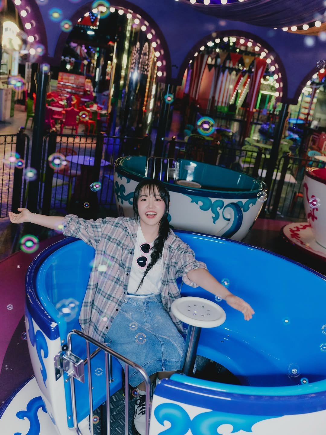 Photo by YOUNHA on November 21, 2025. May be an image of carousel and text.