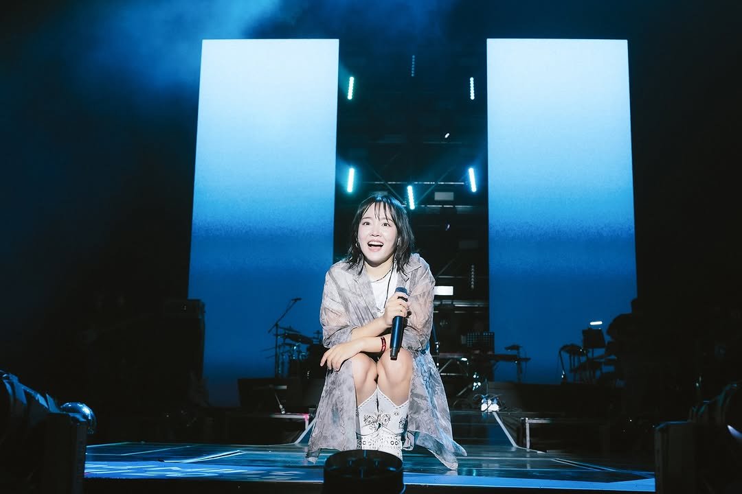 Photo by YOUNHA on November 04, 2025. May be an image of concert and text.