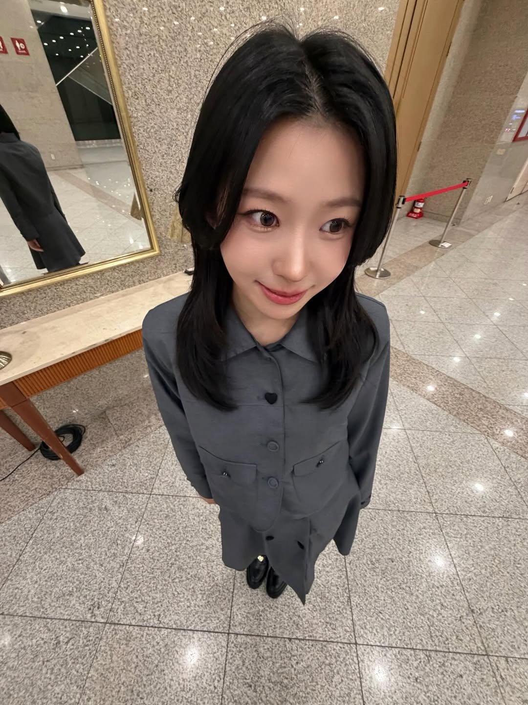 Photo by 혜다 on December 29, 2025. May be an image of one or more people, hair and text.