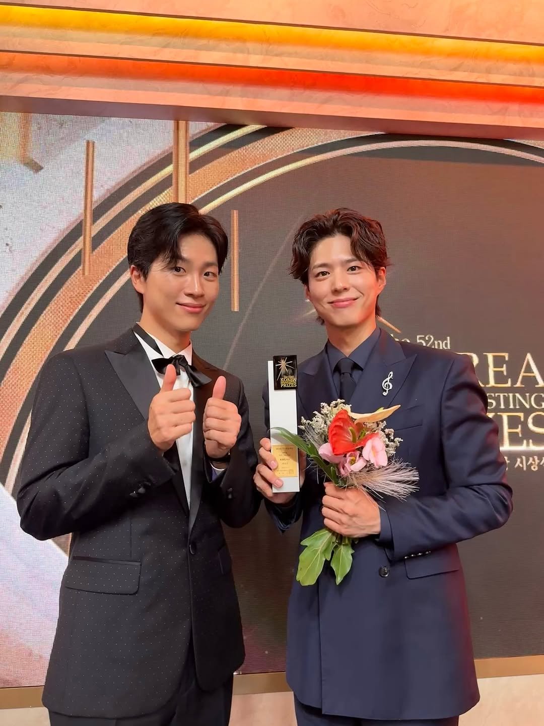 Photo shared by 정영한 Jeong Younghan on September 03, 2025 tagging @bogummy.