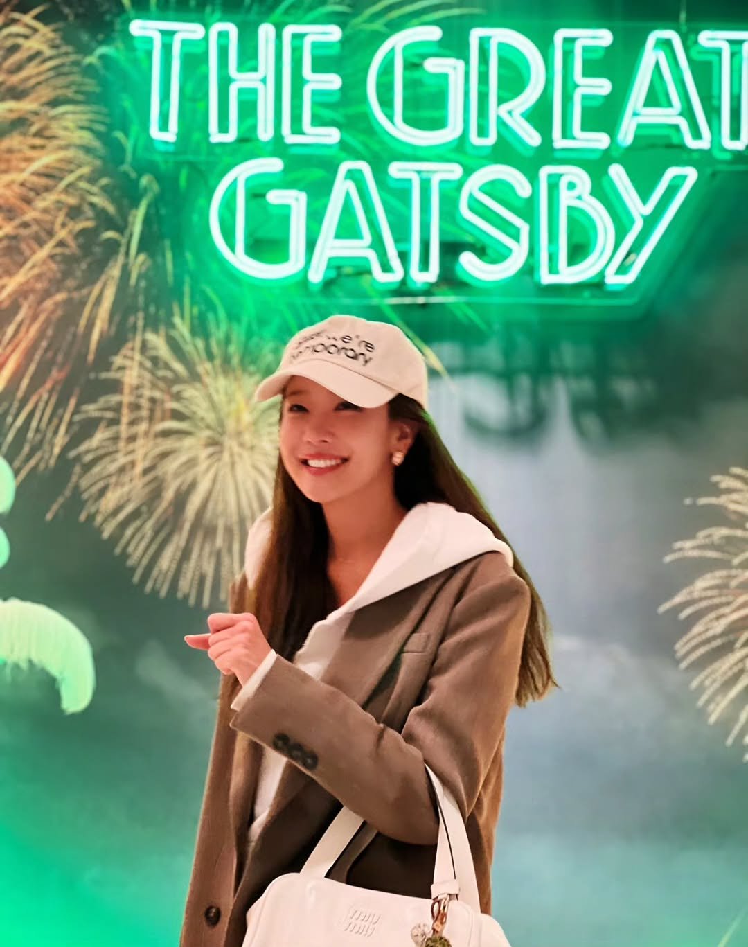 Photo by 소유진 on November 12, 2025. May be an image of hat, poster and text.