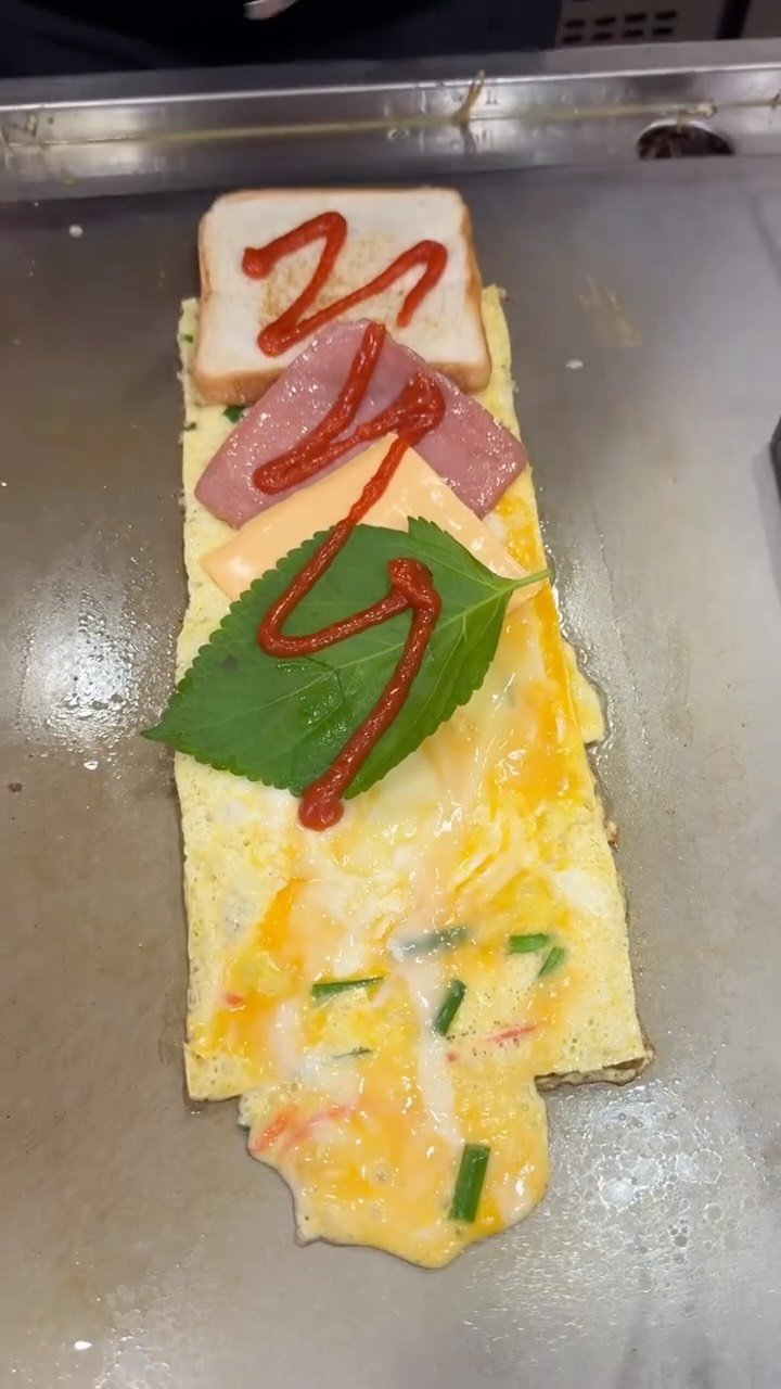 yummy_food_2211 게시물 이미지: 놀라운 계란말이 토스트 Amazing egg roll toast...