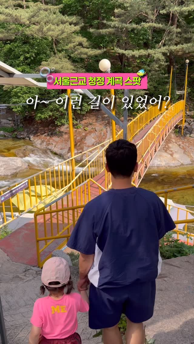 yunatom_ 게시물 이미지: 서울 근교, 무료 청정계곡 공유🐠
멀리 가지 않아도 물빛 정말 투명하고...
