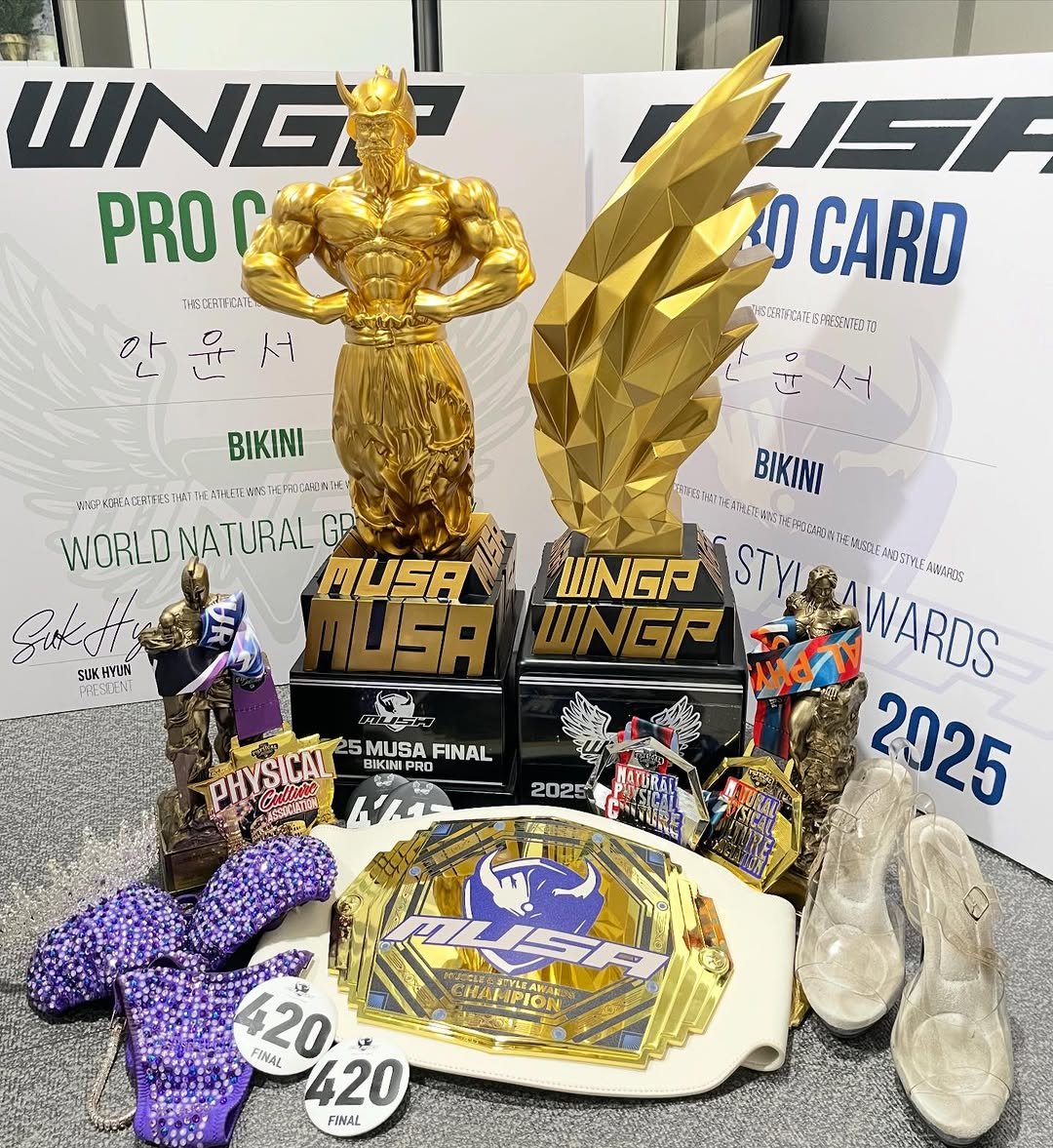 yunseo_6605 게시물 이미지: .
✨ 2025 시합 ✨ 

WNGP X MUSA 통합 PRO 달성✨
2025...