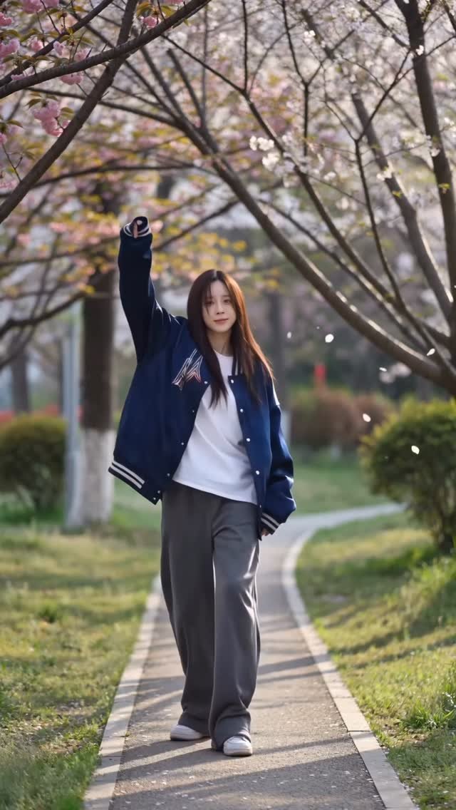 yunu_queen_96 게시물 이미지: 봄이네요~ #우주최강여친 #벚꽃