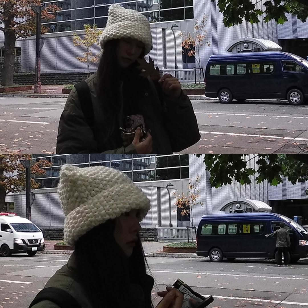 yxxnharang 게시물 이미지: 눈에 삿포로 가득 담아두고와따 〜 𖤐˒˒