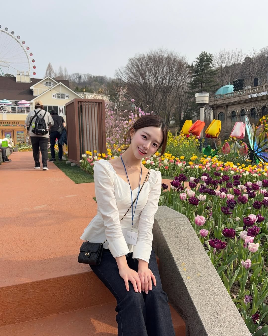 yxxri_o 게시물 이미지: MT로 에버랜드 다녀온 24송유리 🎟️🎠🎡🎢