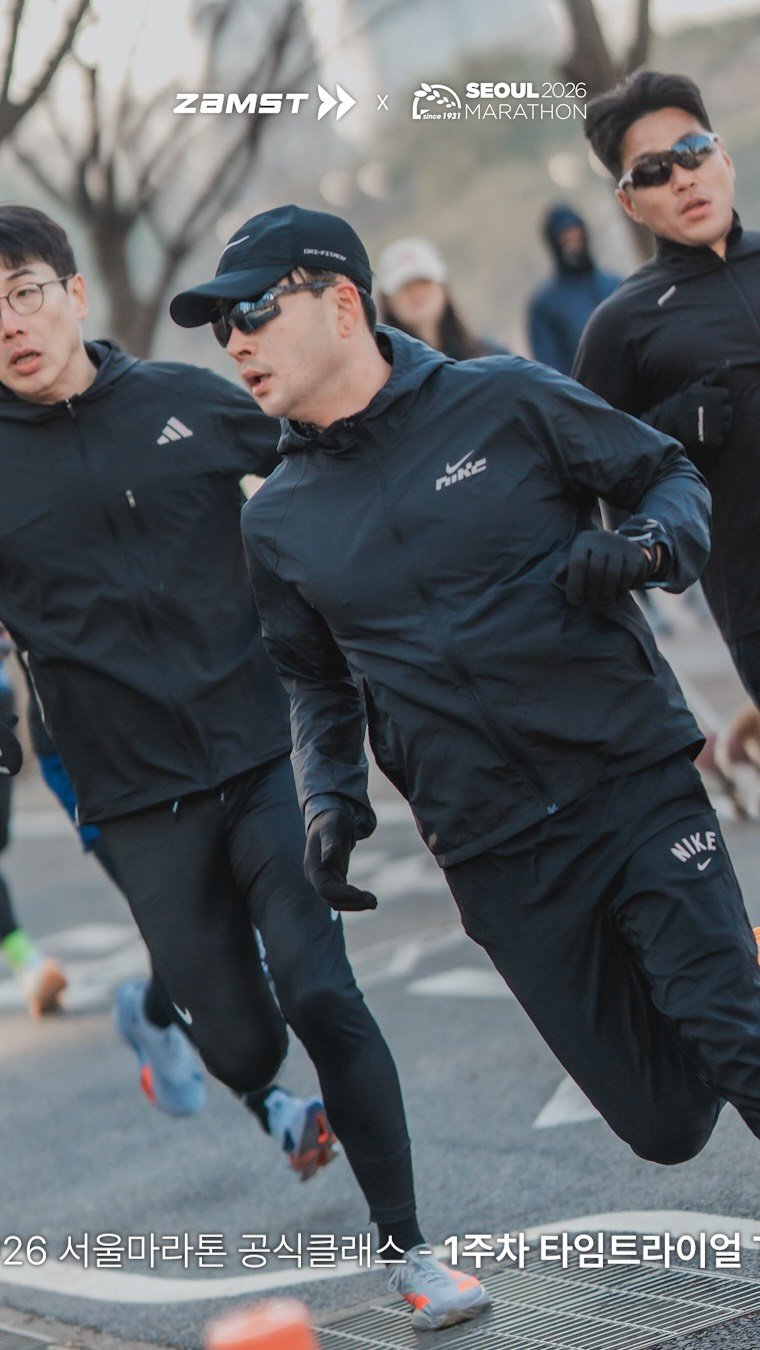 zamst_korea 게시물 이미지: 🏁 2026서울마라톤 공식클래스
— 1주차 훈련 | Time...