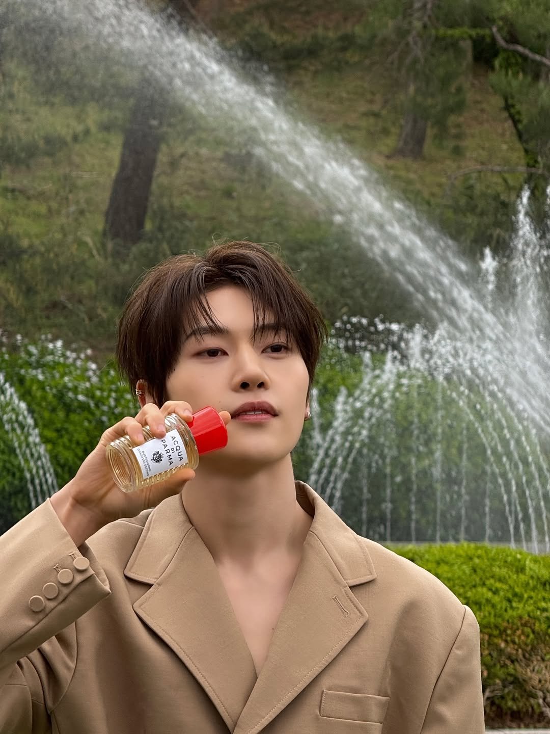 Photo by ZEROBASEONE on April 28, 2026. May be an image of bolo tie and text.