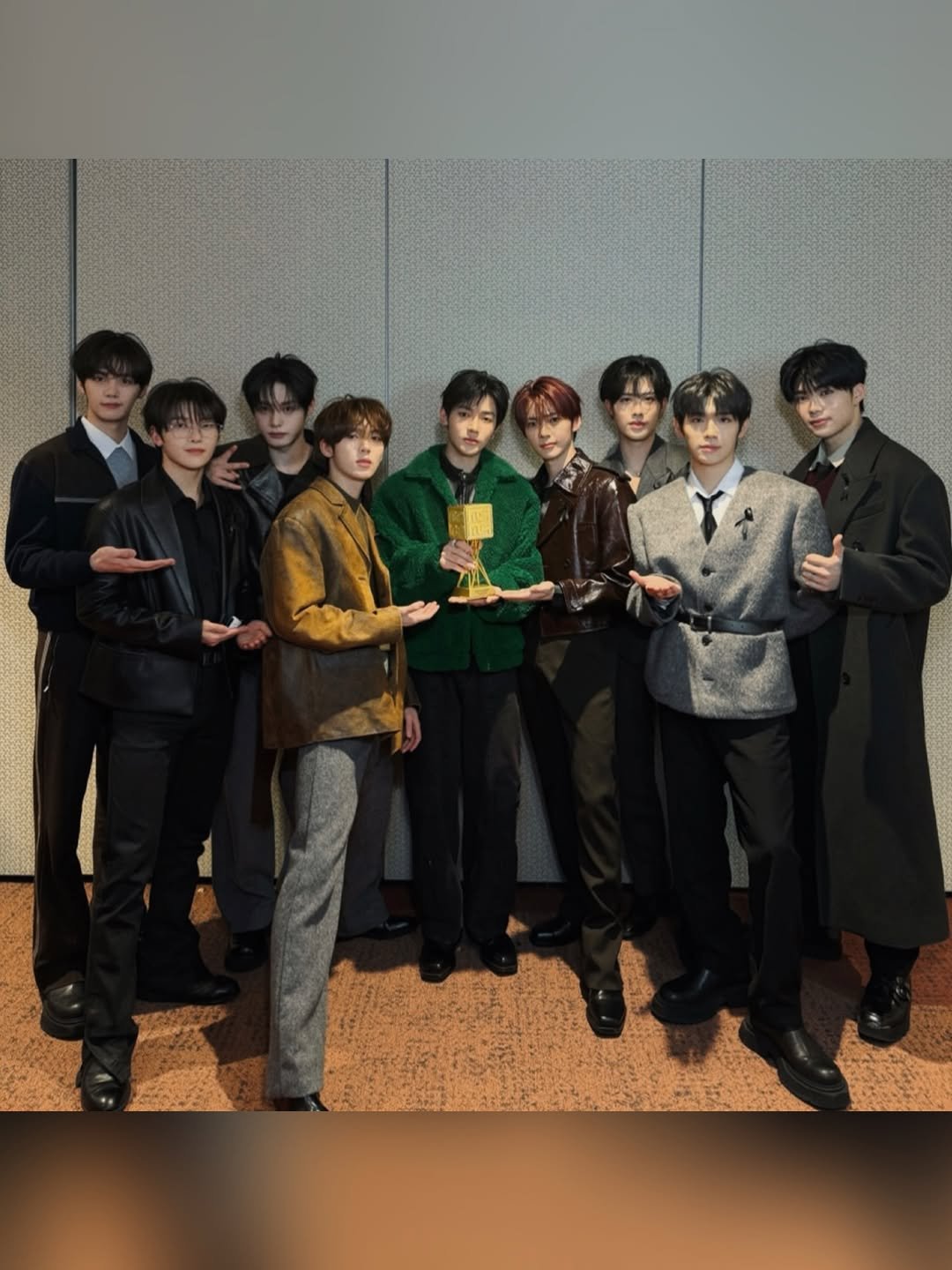 Photo by ZEROBASEONE on November 28, 2025. May be an image of text.