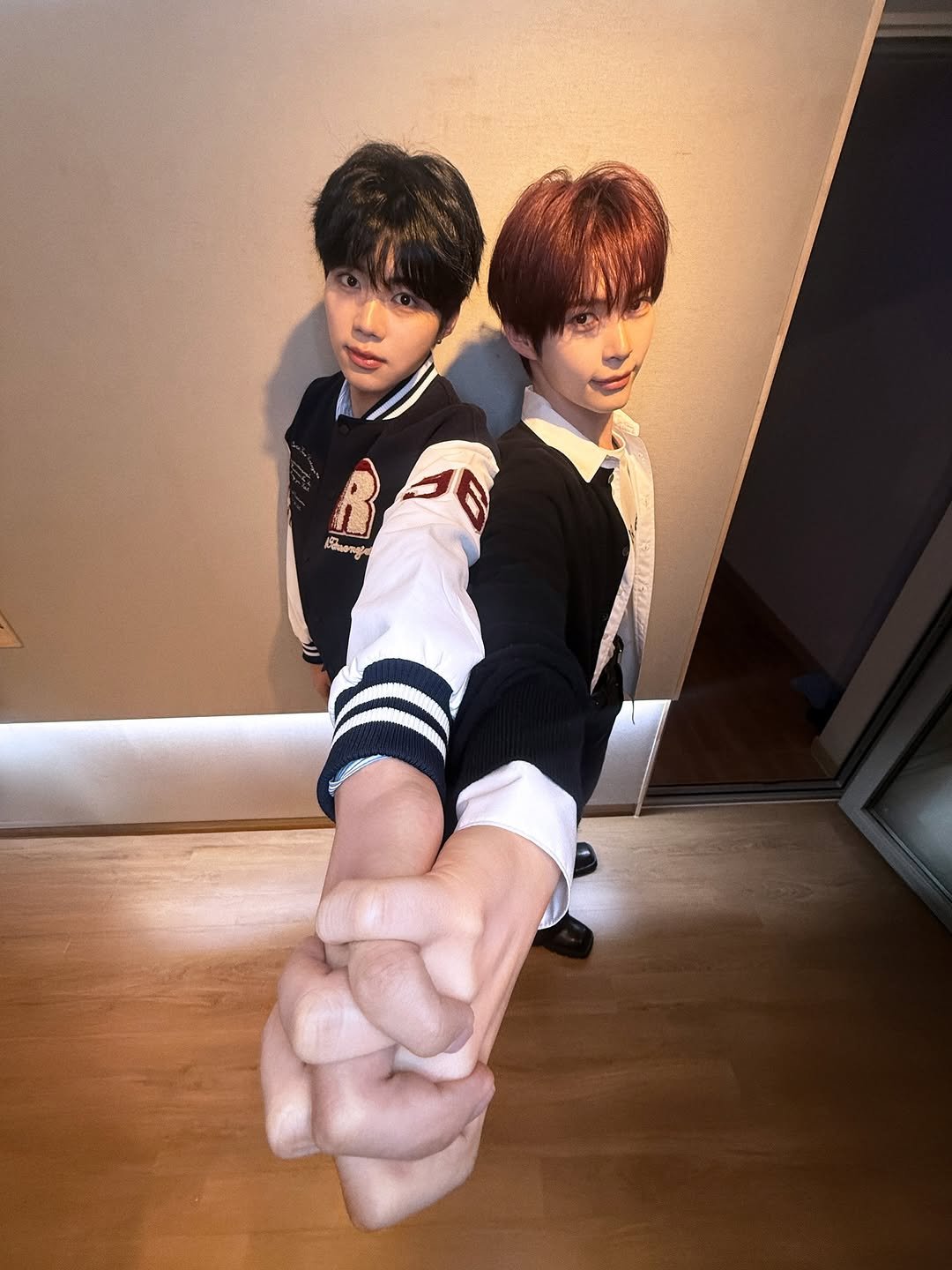 Photo by ZEROBASEONE on November 24, 2025. May be an image of one or more people, bangs and text.