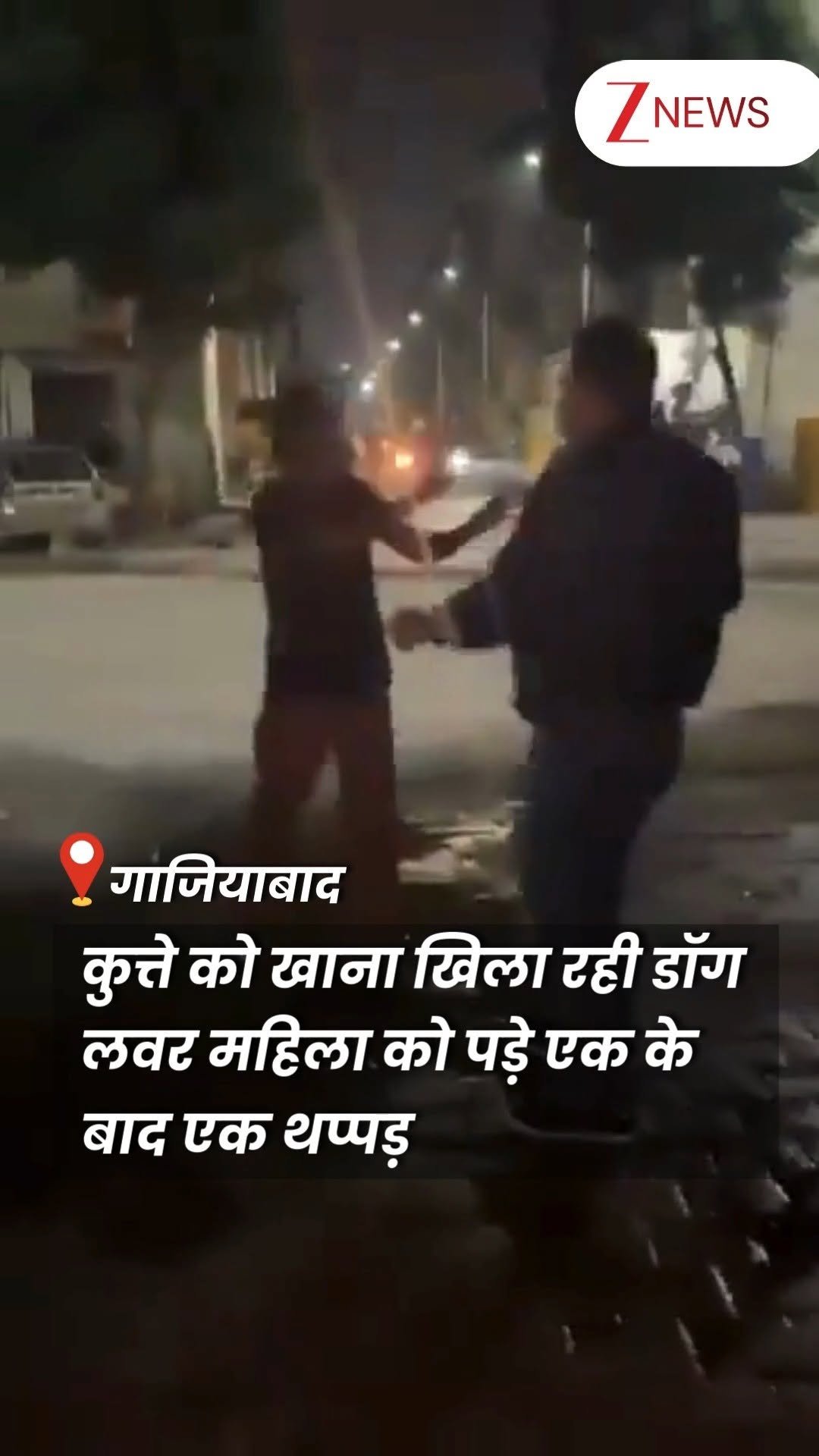 zeenews 게시물 이미지: गाजियाबाद की सिद्धार्थ विहार सोसायटी में डॉग...