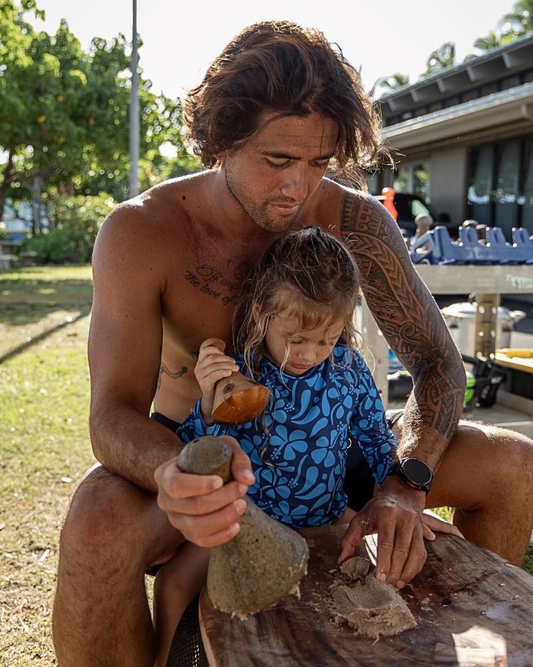 zekelau 게시물 이미지: Mahalo @zekelau for hosting a Father’s Day BBQ...