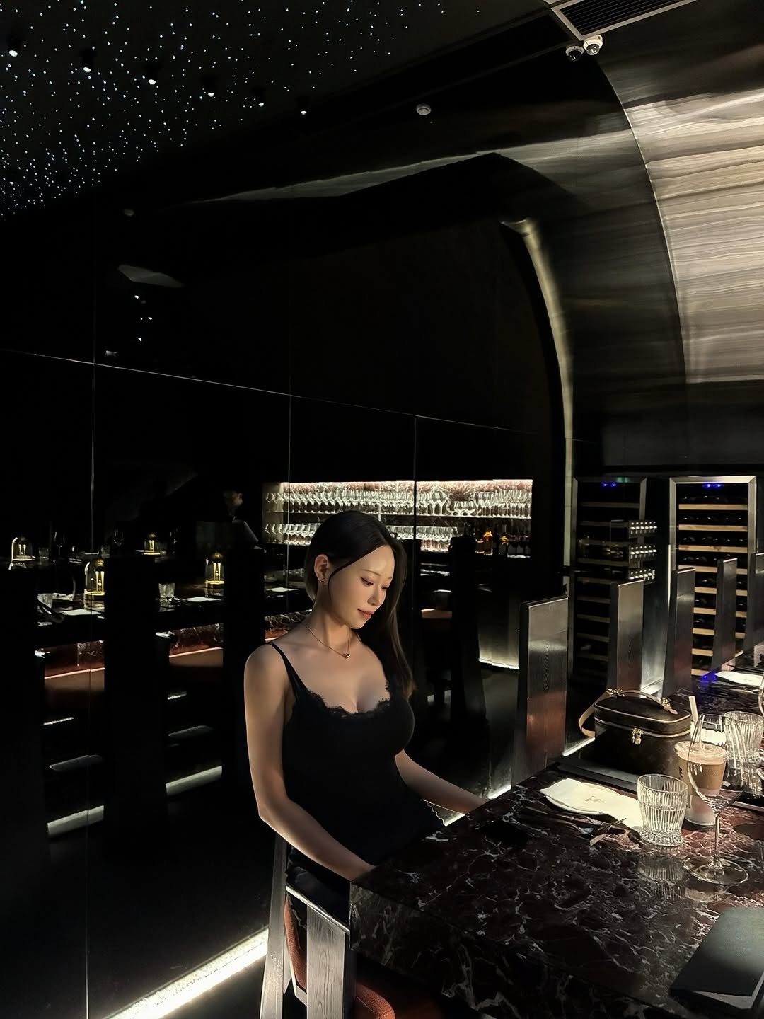 Photo by 해나 海娜 Mia on March 23, 2026. May be an image of night and text.