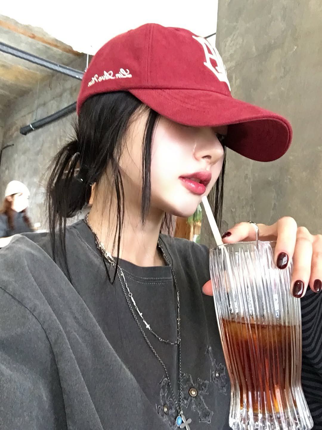 Photo by 지인 on April 06, 2026. May be an image of hat and text.