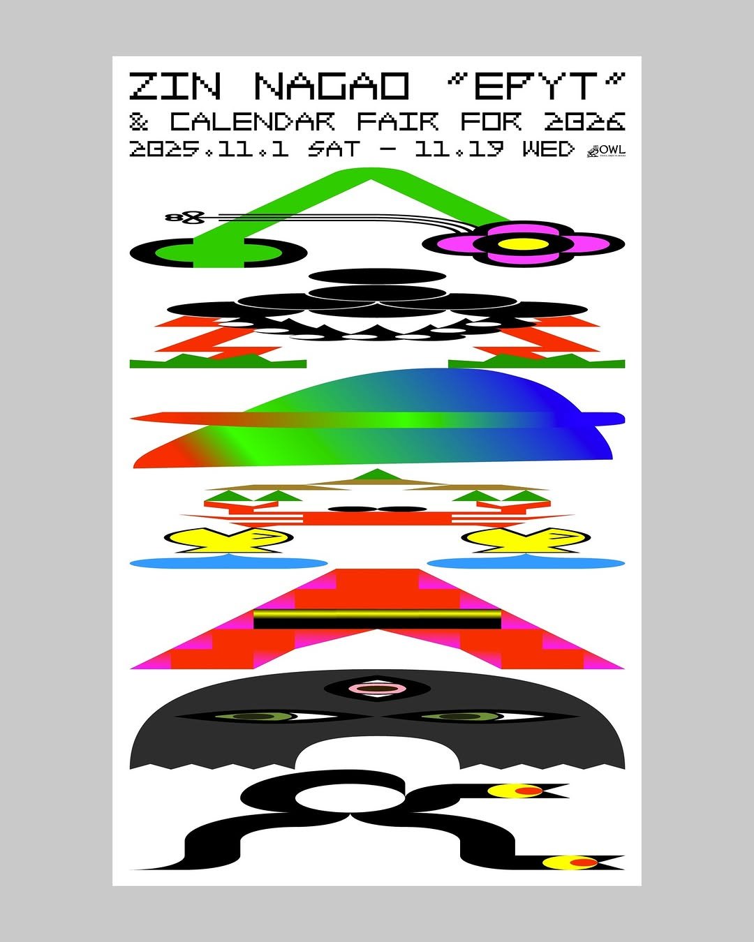 Photo shared by Zin Nagao on October 30, 2025 tagging @owl_info. May be an illustration of radar, poster and text.