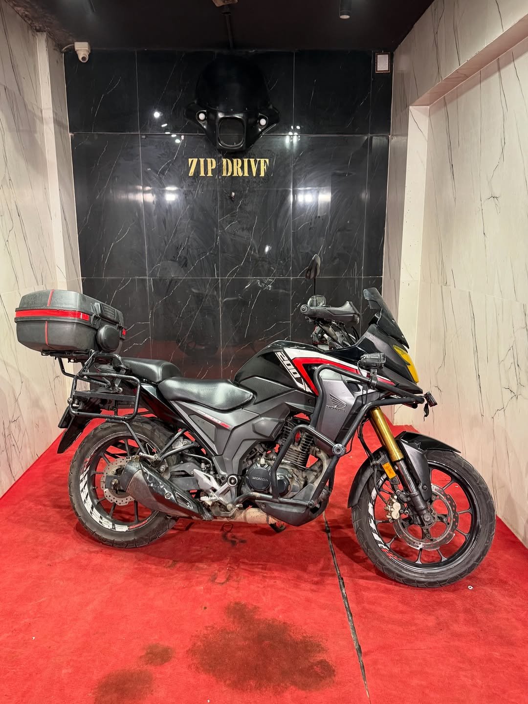 Photo by ZIPDRIVEMUMBAI on November 23, 2025. May be an image of motorcycle, scooter and text.