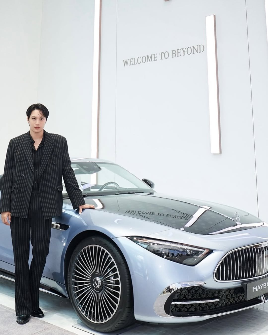 Photo shared by KAI on July 18, 2025 tagging @mercedesbenzkr, and @mercedesmaybach.