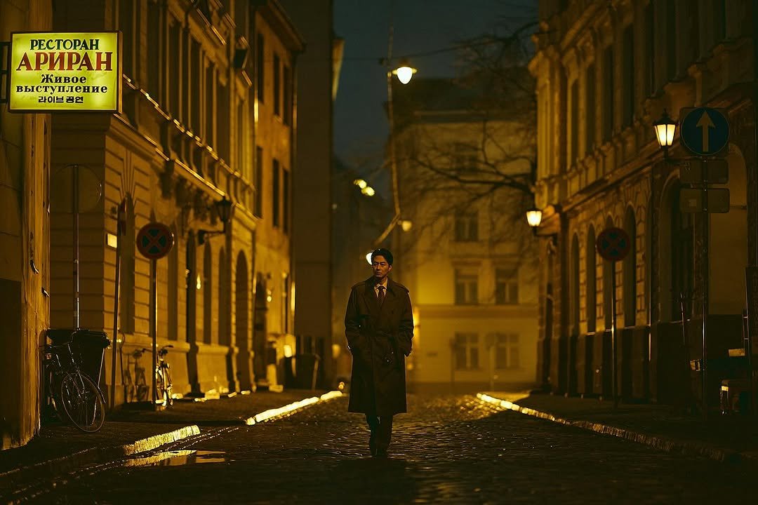 Photo by 조인성 on February 09, 2026. May be an image of one or more people, lighting, street and night.