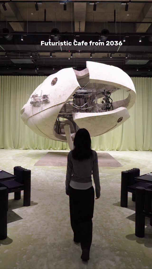 zoo_sorok 게시물 이미지: 미래에서 온 듯한 누데이크 티 하우스🧑‍🚀🪐

우주를 유영하는 듯한 키네틱 오브제를...