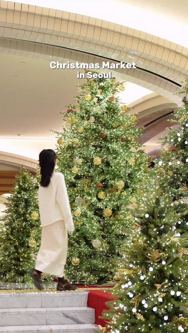 zoo_sorok 게시물 이미지: 2025 크리스마스 마켓이 열린 신세계백화점 강남🎄 

신세계백화점...
