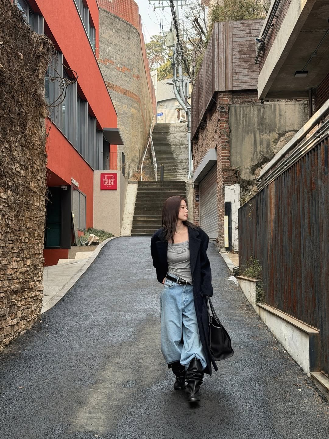 Photo by KAZUHA on February 21, 2026. May be an image of overcoat and text.