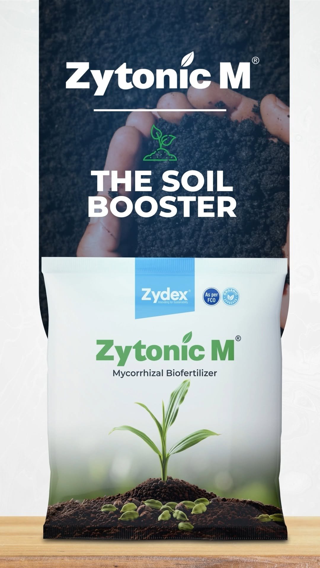 zydexagrisolutions 게시물 이미지: स्वस्थ मिट्टी से ही फसल को मिलती है मजबूत...