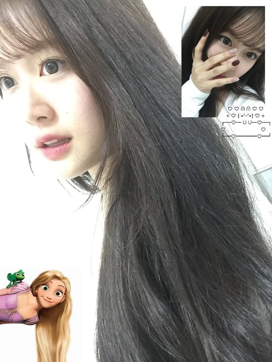 Photo by 지히지히 on November 02, 2025. May be a selfie of one or more people, braids and long hair.