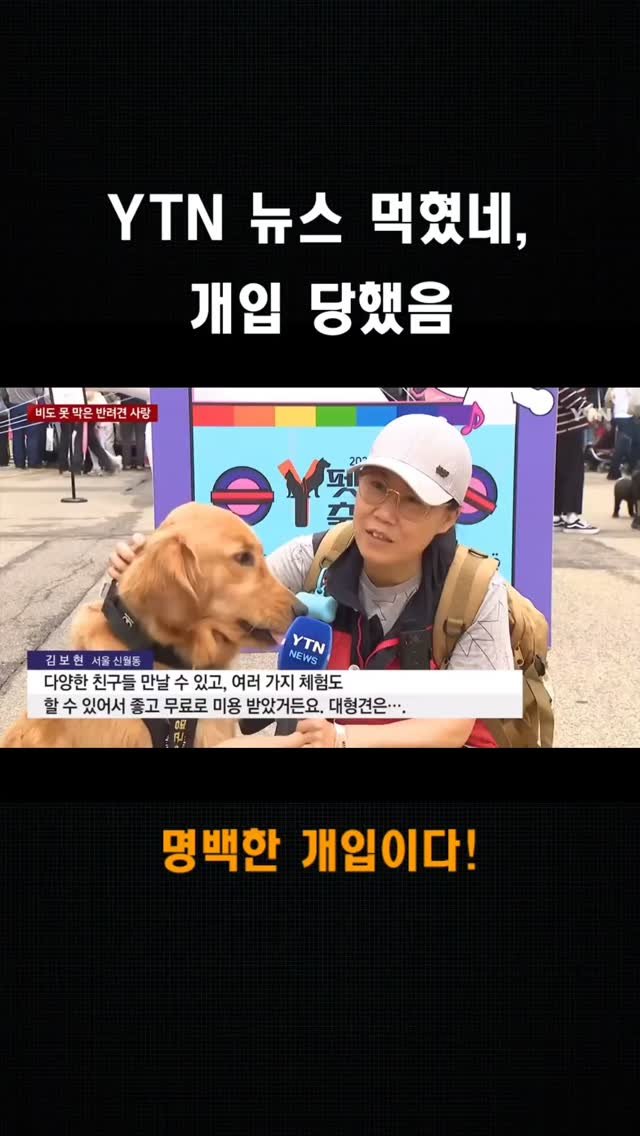 zzal_oppa_ 게시물 이미지: YTN 뉴스 먹혔네, 개입 당했음