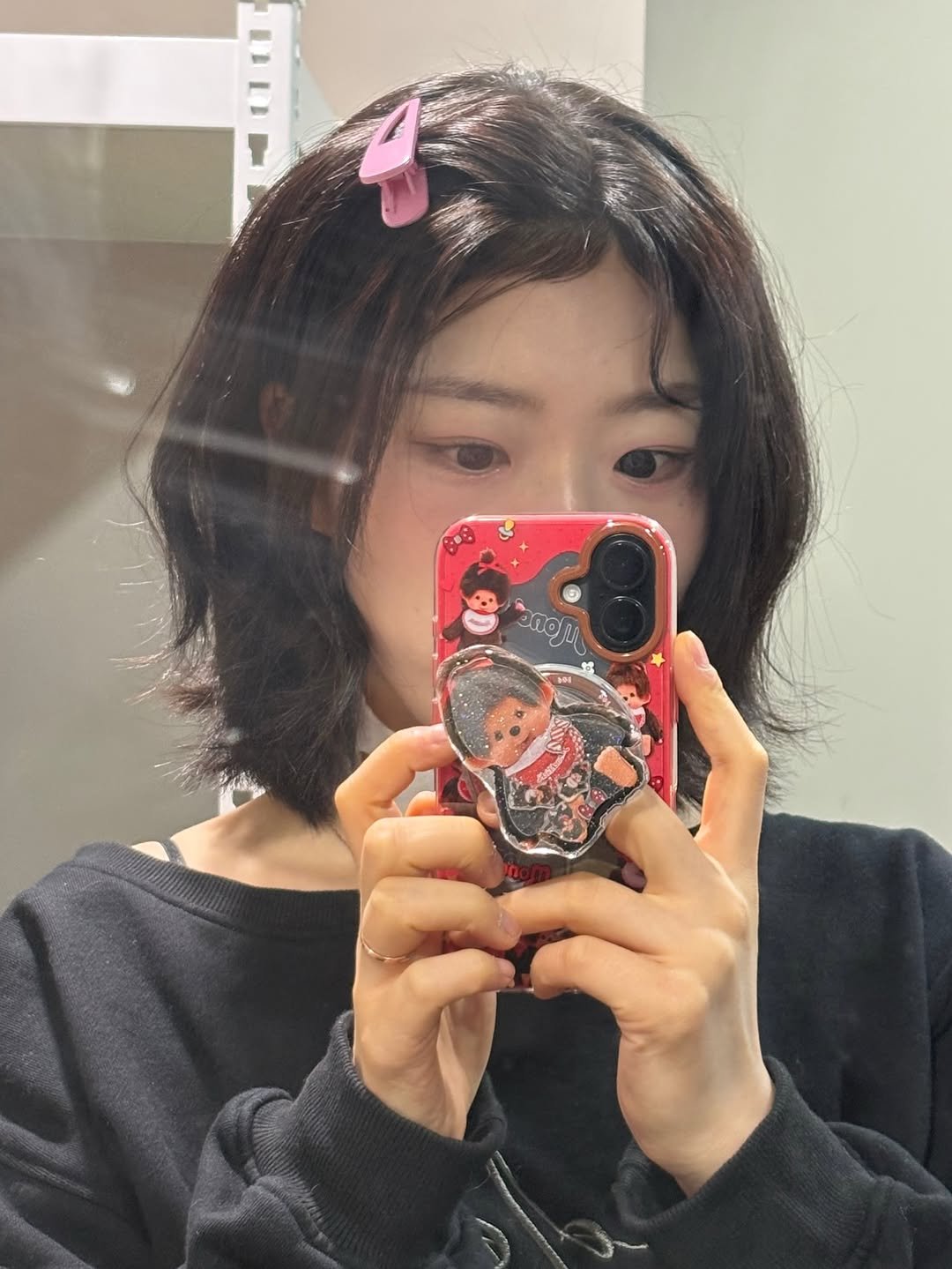 zzange_couple 게시물 이미지: 잔머리펌 다시 하러 가야하는데 귀차나나나나 
셀프 잔머리펌 도전 해볼까 하는데 실패하겠져?